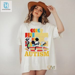 Funny Mickey Donald Goofy Autism Shirt hotcouturetrends 1 3