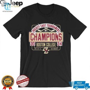 Boston College Eagles 2024 Hockey East Mens Tournament Champions Shirt hotcouturetrends 1 3