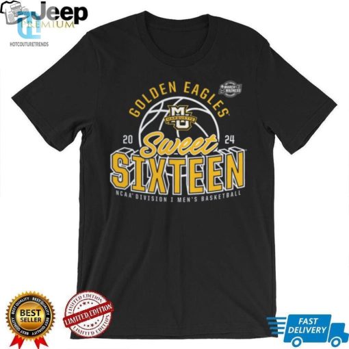Marquette Golden Eagles 2024 Ncaa Mens Basketball Tournament March Madness Sweet Sixteen Defensive Stance T Shirt hotcouturetrends 1 3