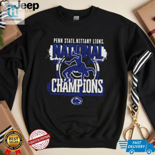 Penn State Nittany Lions Ncaa Wrestling National Champions 2024 Shirt hotcouturetrends 1