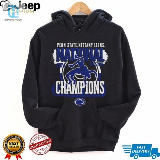 Penn State Nittany Lions Ncaa Wrestling National Champions 2024 Shirt hotcouturetrends 1 2