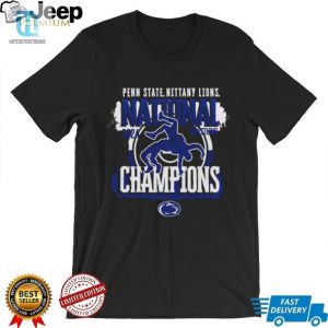 Penn State Nittany Lions Ncaa Wrestling National Champions 2024 Shirt hotcouturetrends 1 3