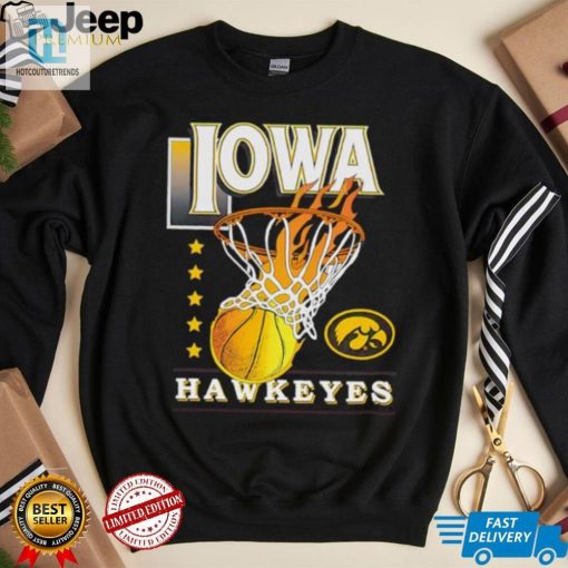 Fire Stars Iowa Hawkeyes Basketball Logo 2024 Shirt hotcouturetrends 1