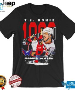Tj Oshie Washington Capitals 1000 Games Played Shirt hotcouturetrends 1 3