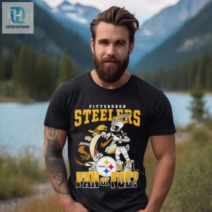 Tasmanian Devil And Bugs Bunny Pittsburgh Steelers Fan Or Poe 2024 Logo Shirt hotcouturetrends 1 1