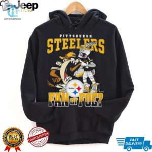 Tasmanian Devil And Bugs Bunny Pittsburgh Steelers Fan Or Poe 2024 Logo Shirt hotcouturetrends 1 2