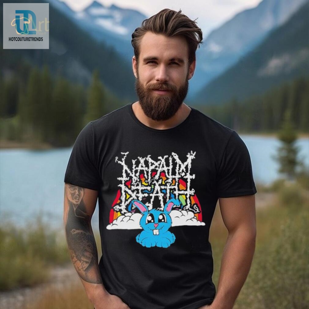 Fobtours Rainbow Napalm Death Shirt 