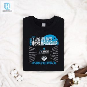 2024 Ncaa Bowling Championship The Road To Allen Park Mi Shirt hotcouturetrends 1 2