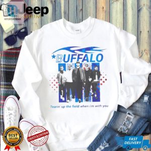 Buffalo Boy Band Tearins Up The Field When Im With You Shirt hotcouturetrends 1 2