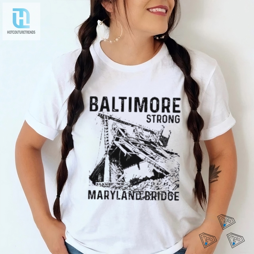 Baltimore Strong Maryland Bridge Vintage Shirt 
