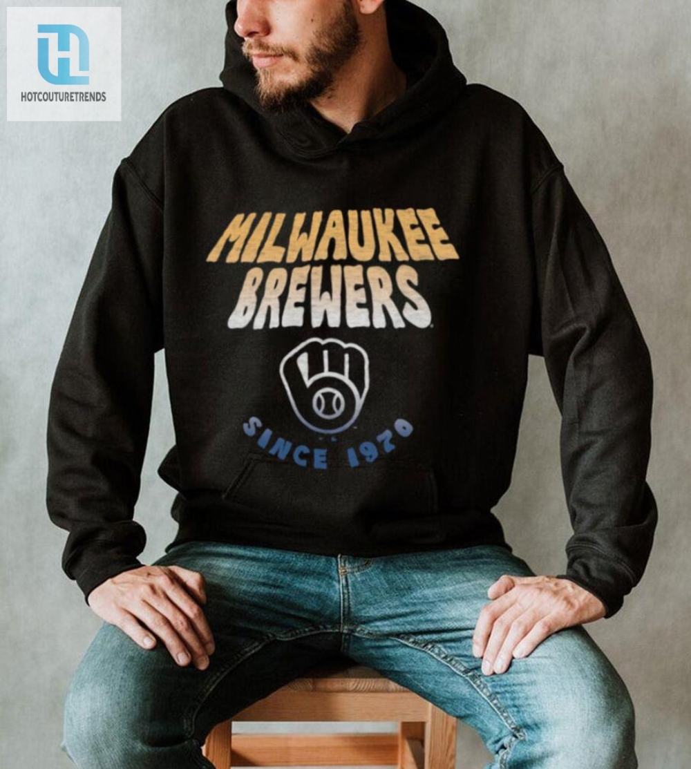 Milwaukee Brewers Blue Harmony Ava T Shirt 