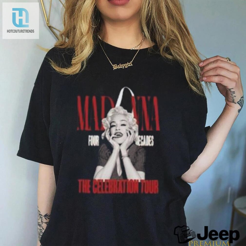 2024 Tour Madonna The Celebration T Shirt 
