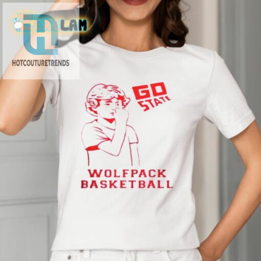 Go State Wolfpack Basketball Shirt 