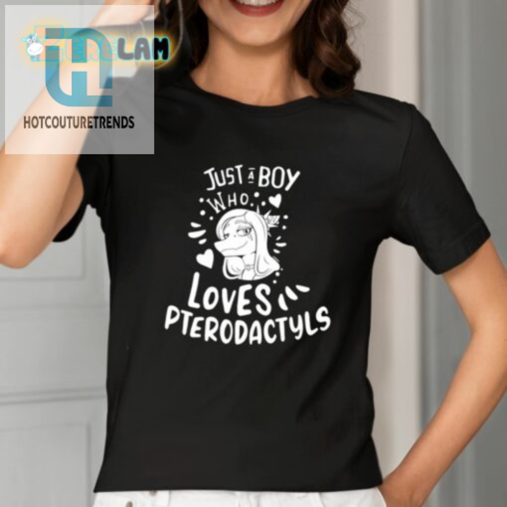 Just A Boy Who Loves Pterodactyls Shirt 