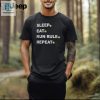 Sooner Scoop Merch Sleep Eat Run Rule Repeat T Shirt hotcouturetrends 1