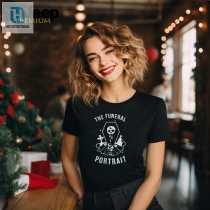 The Funeral Portrait Merch Logo Coffin Skull Tee Shirt hotcouturetrends 1 2