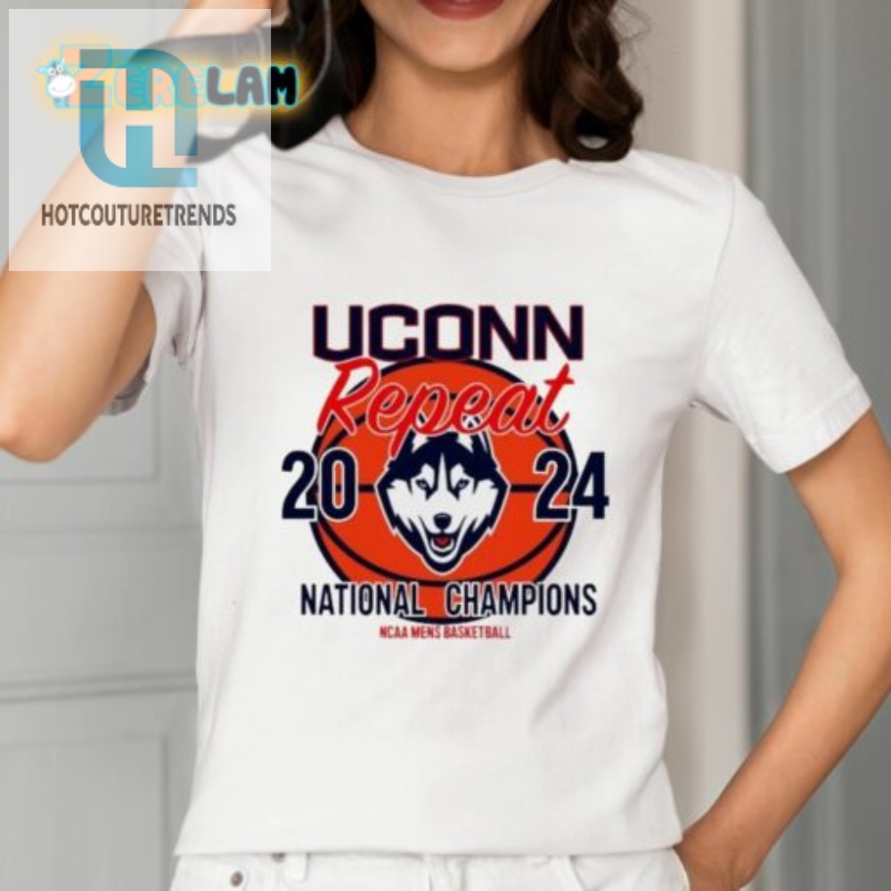 Uconn Repeat 2024 National Champions Ncaa Mens Basketball Shirt 