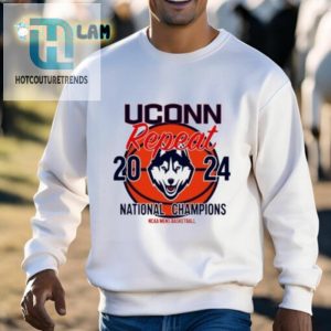 Uconn Repeat 2024 National Champions Ncaa Mens Basketball Shirt hotcouturetrends 1 2