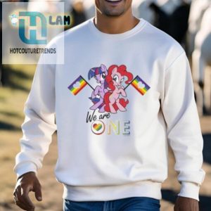 My Little Pony We Are One Pinkie Pie Twilight Sparkle Pride Shirt hotcouturetrends 1 2