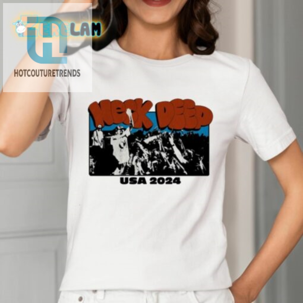Neck Deep Usa Live Tour 2024 Shirt 