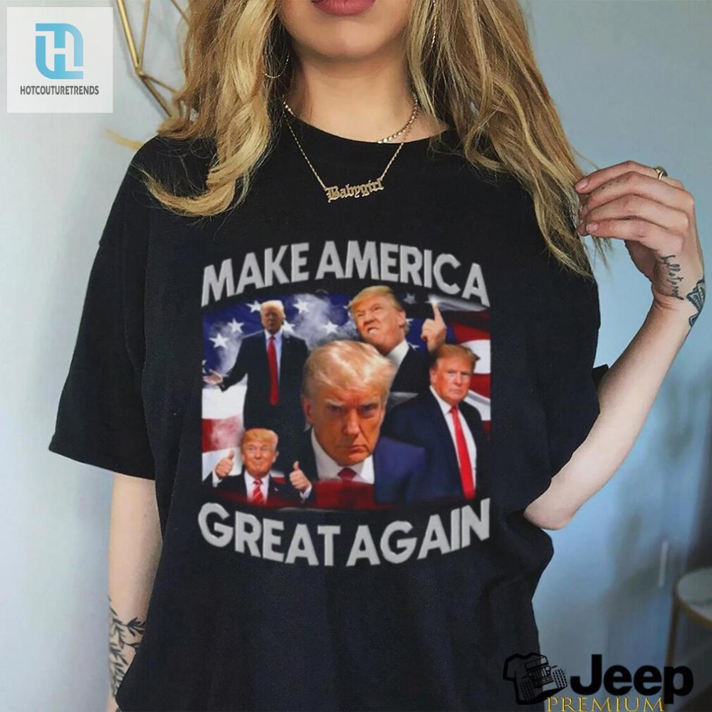Trump Mug Shot Make America Great Again Shirt 