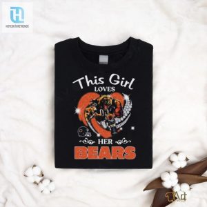 This Girl Loves Her Chicago Bears Hearts Diamond Mascot 2024 Shirt hotcouturetrends 1 2