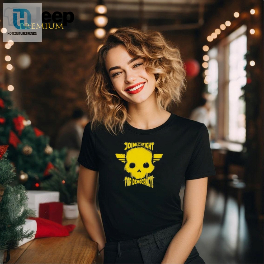 Join The Fight  Helldivers 2 T Shirt 