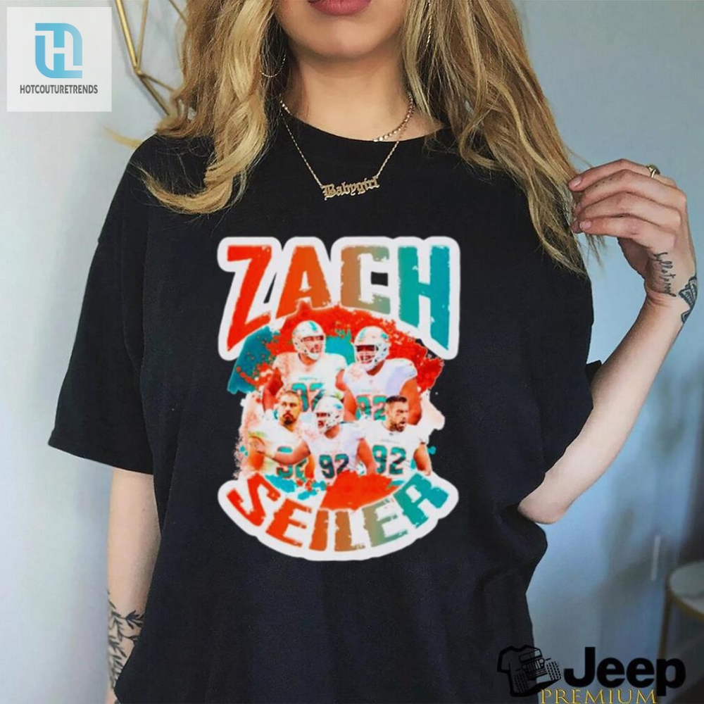 Zach Sieler Miami Dolphins Football Shirt 