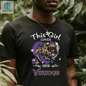 This Girl Loves Her Minnesota Vikings Hearts Diamond Mascot 2024 Shirt hotcouturetrends 1 3