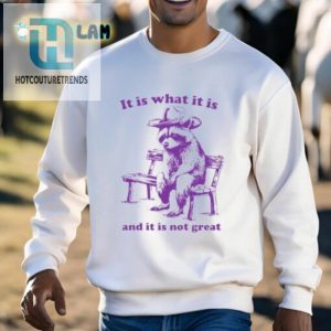 It Is What It Is And It Is Not Great Funny Shirt hotcouturetrends 1 2