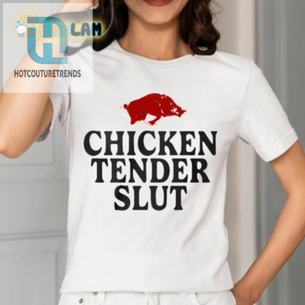 Chicken Tender Slut Slobbering Hog Shirt 