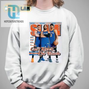 Knicks Donte Divincenzo Jalen Brunson Josh Hart Slam Shirt hotcouturetrends 1 2