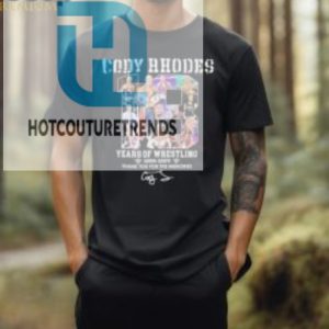 Official Cody Rhodes 18 Years Years Of Wrestling 2006 2024 Thank You For The Memories Shirt hotcouturetrends 1 1