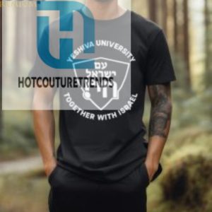 Senator John Fetterman Wearing Yeshiva University Together With Israel T Shirt hotcouturetrends 1 1