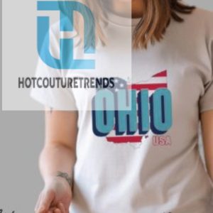Ohio Map Usa Flag Shirt hotcouturetrends 1 2