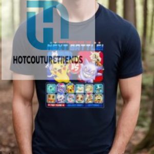 Next Battle Pikachu And Mewtwo Vs. Gengar And Cubone Shirt hotcouturetrends 1 3