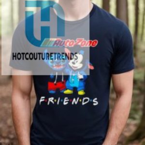 Baby Stitch And Mickey Mouse Auto Zone Friends Shirt hotcouturetrends 1 3