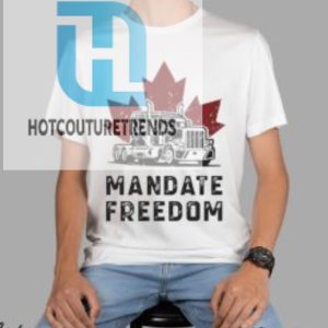 Truck Mandate Freedom Maple Leaf Shirt hotcouturetrends 1 5