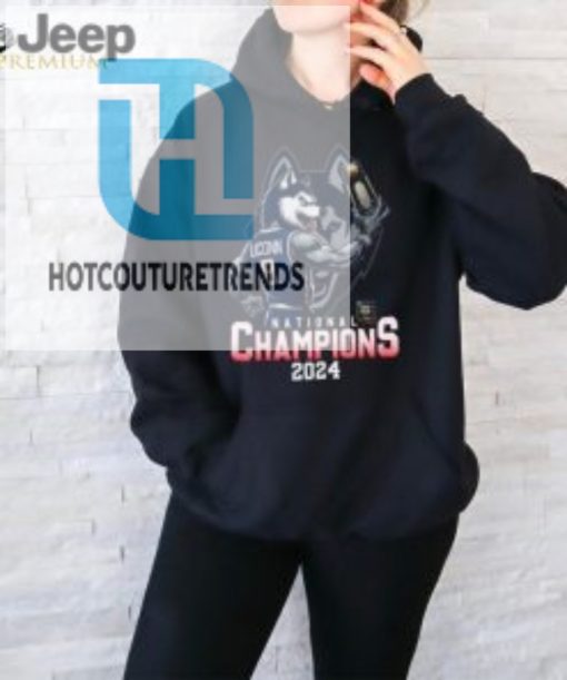 Official Uconn Huskies Mascot National Champions 2024 Shirt hotcouturetrends 1 5