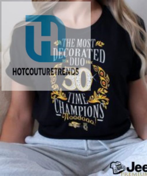 Ric Flair Charlotte Flair Most Decorated Duo T Shirt hotcouturetrends 1 1