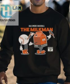 Baltimore Baseball The Milkman Shirt hotcouturetrends 1 2