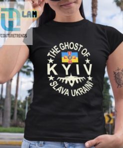 Ukraine Slava Ukraini The Ghost Of Kyiv Shirt hotcouturetrends 1 3