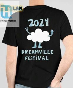 Dreamville Festival 2024 Cloud Guy Black Po Shirt hotcouturetrends 1 5