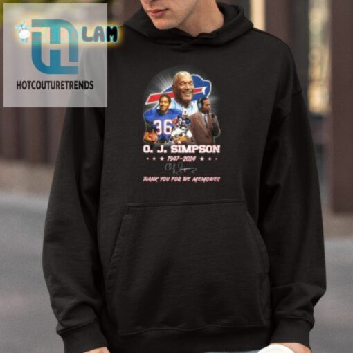 Oj Simpson 19472024 Thank You For The Memories Shirt hotcouturetrends 1 3