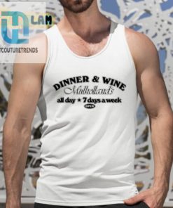 Declan Mckenna Dinner And Wine Mulhollands All Day Star 7 Days A Week Shirt hotcouturetrends 1 4