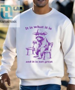 It Is What It Is And It Is Not Great Funny Shirt hotcouturetrends 1 7