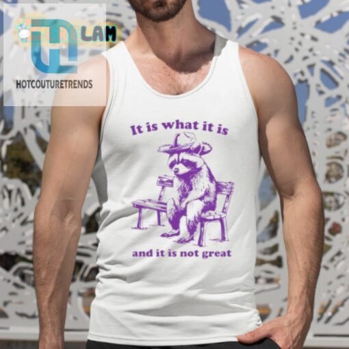 It Is What It Is And It Is Not Great Funny Shirt hotcouturetrends 1 9