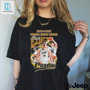 Zach Edey Purdue Basketball Back 2 Back Wooden Award Winner Shirt hotcouturetrends 1 3