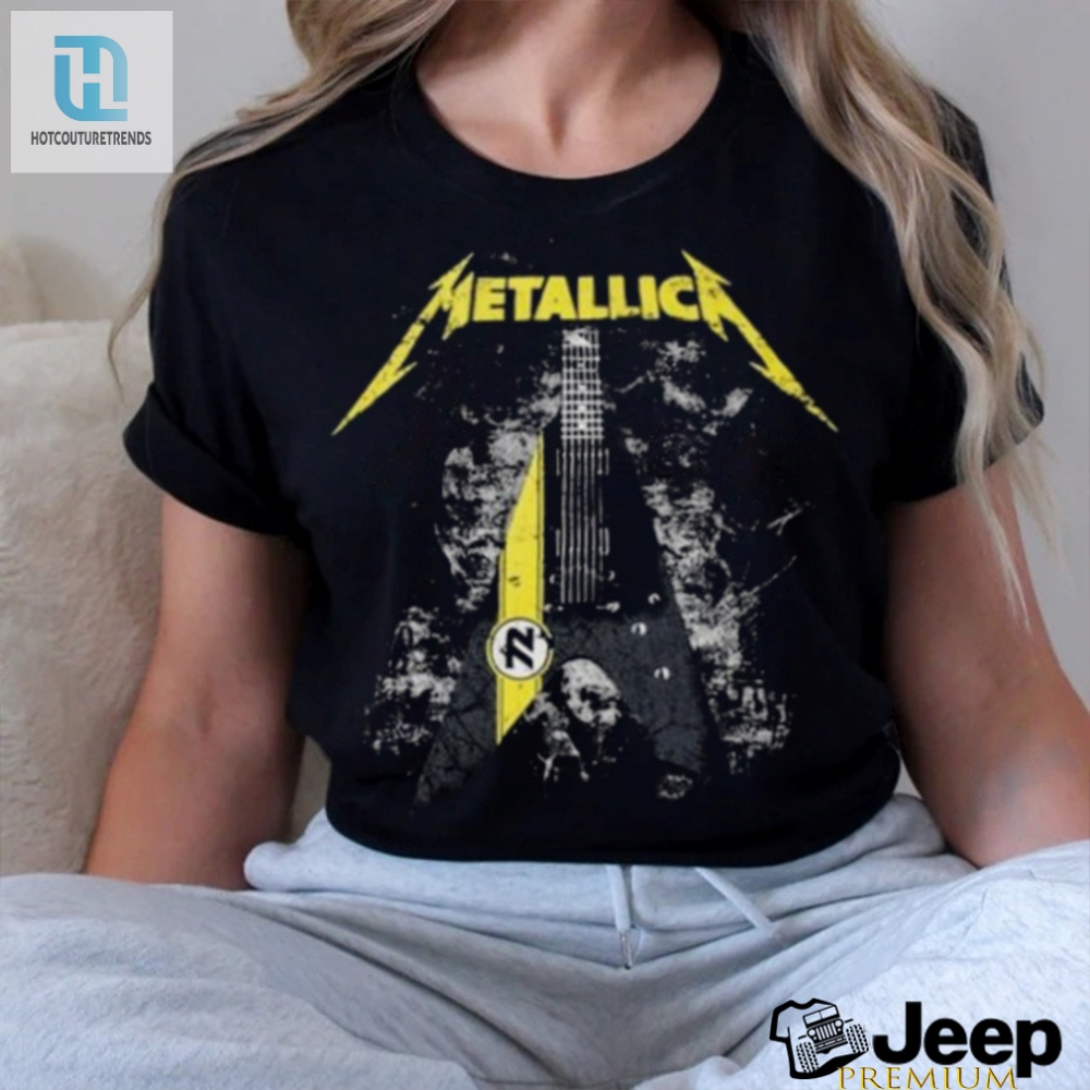 Original Metallica James Hetfield 72 Vulture Guitar Shirt 