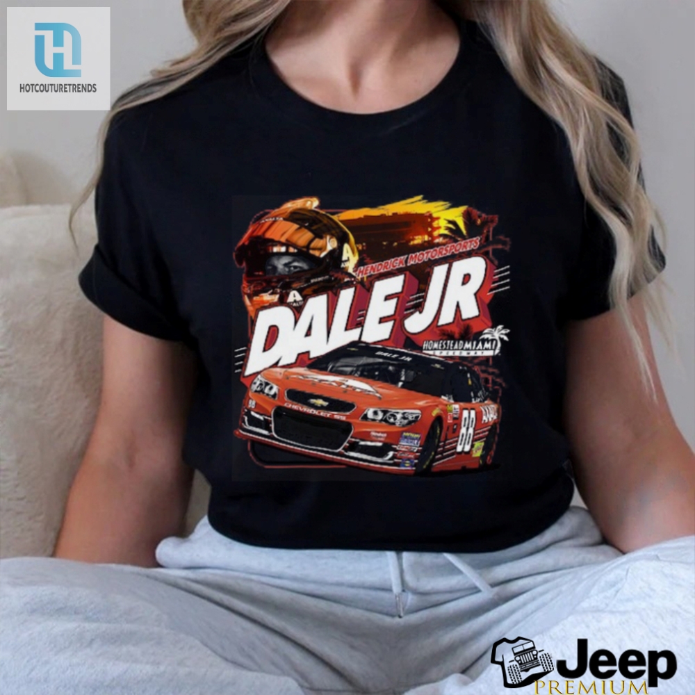 Mens Fanatics Branded Charcoal Dale Earnhardt Jr. 2017 Homestead Co Brand T Shirt 